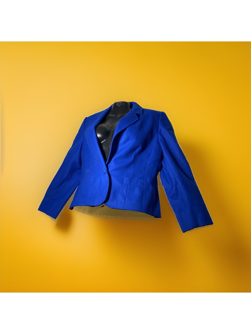 Vintage Pendleton Wool Blazer 14 Blue 100% Virgin Wool